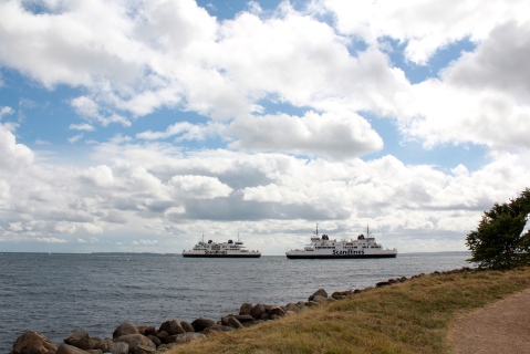 The ferry for Helsingborg